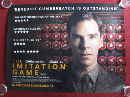 THE IMITATION GAME UK QUAD (30"x 40") ROLLED POSTER  BENEDICT CUMBERBATCH 2014