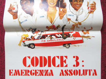 MOTHER, JUGS & SPEED ITALIAN LOCANDINA POSTER BILL COSBY RAQUEL WELCH 1976