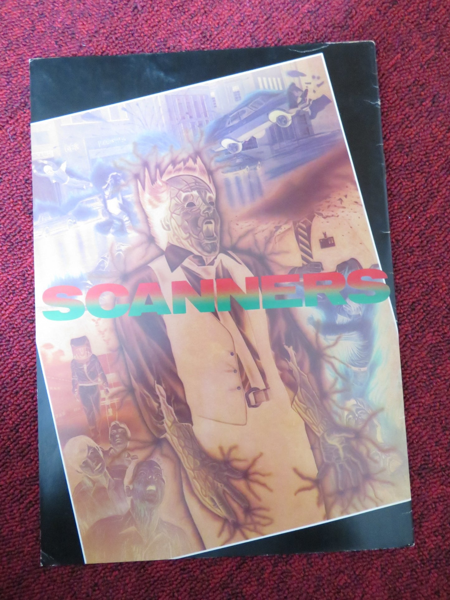 SCANNERS JAPANESE BROCHURE / PRESS BOOK MICHAEL IRONSIDE JENNIFER O'NEILL 1981