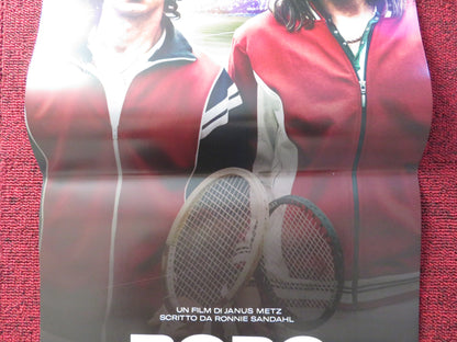 BORG VS MCENROE ITALIAN LOCANDINA POSTER SHIA LABEOUF SVERRIR GUDNASON 2017