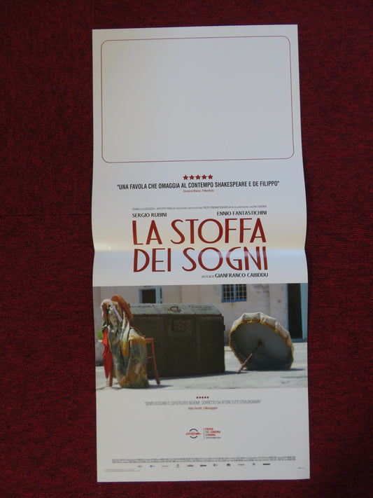 LA STOFFA DEI SOGNI ITALIAN LOCANDINA (27.5"x12.5") POSTER SERGIO RUBINI 2016