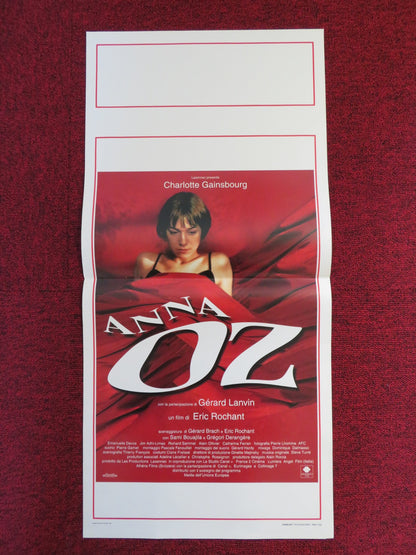 ANNA OZ ITALIAN LOCANDINA POSTER CHARLOTTE GAINSBOURG GERARD LANVIN 1996