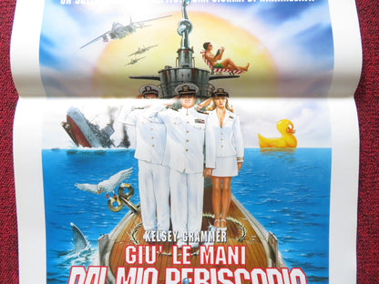 DOWN PERISCOPE ITALIAN LOCANDINA POSTER KELSEY GRAMMER LAUREN HOLLY 1996