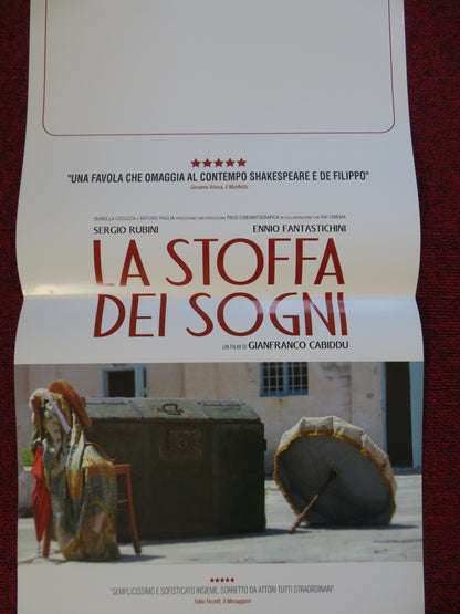 LA STOFFA DEI SOGNI ITALIAN LOCANDINA (27.5"x12.5") POSTER SERGIO RUBINI 2016