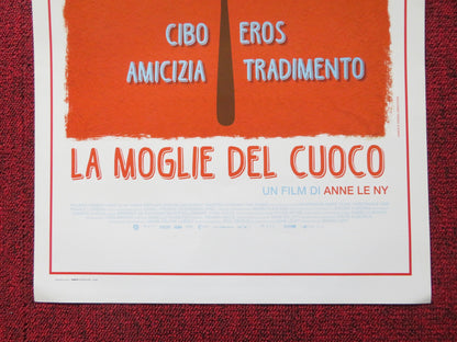 THE CHEF'S WIFE ITALIAN LOCANDINA POSTER KARIN VIARD EMMANUELLE DEVOS 2014