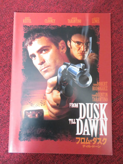 FROM DUSK TILL DAWN JAPANESE BROCHURE / PRESS BOOK  TARANTINO CLOONEY KEITEL 96