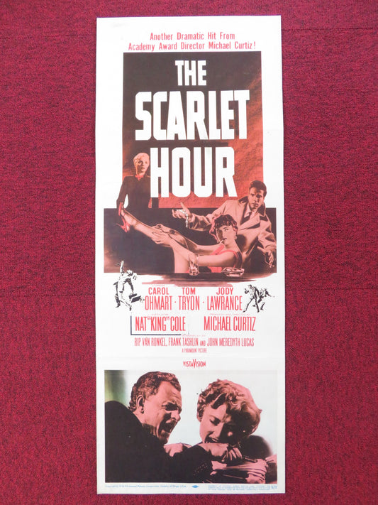 THE SCARLET HOUR US INSERT (14"x 36") POSTER CAROL OHMART TOM TRYON 1956