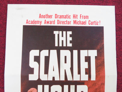 THE SCARLET HOUR US INSERT (14"x 36") POSTER CAROL OHMART TOM TRYON 1956