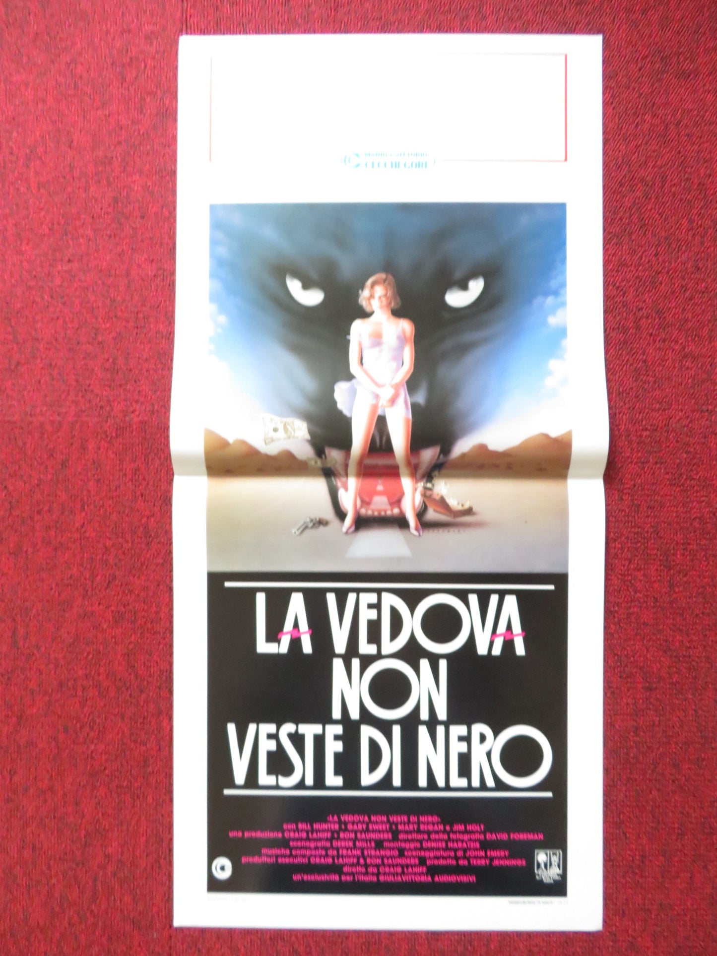 FEVER ITALIAN LOCANDINA POSTER BILL HUNTER GARY SWEET 1989