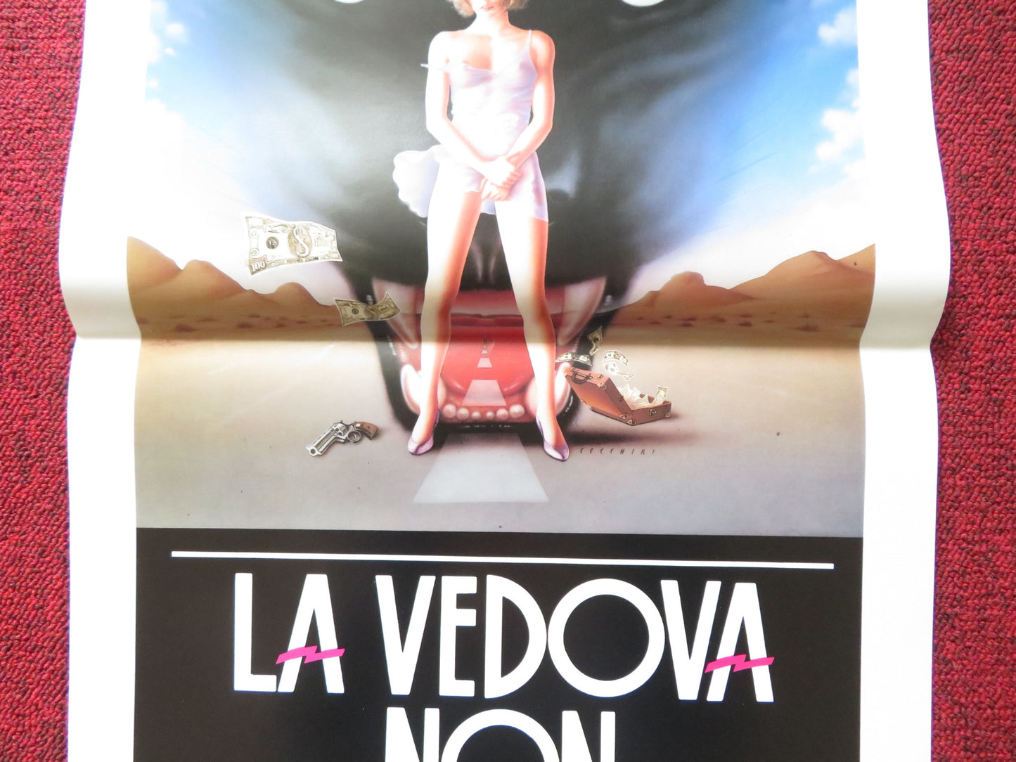 FEVER ITALIAN LOCANDINA POSTER BILL HUNTER GARY SWEET 1989