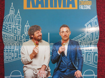 QUESTIONE DI KARMA ITALIAN LOCANDINA POSTER ELIO GERMANO FABIO DE LUIGI 2017