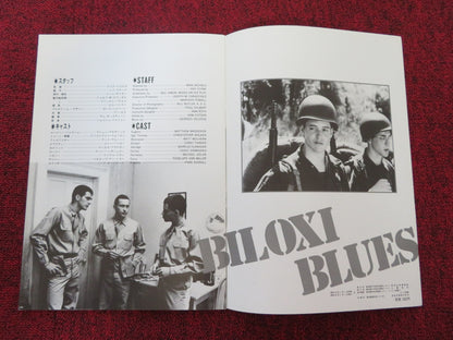 BILOXI BLUES JAPANESE BROCHURE / PRESS BOOK MATTHEW BRODERICK C.WALKEN 1988