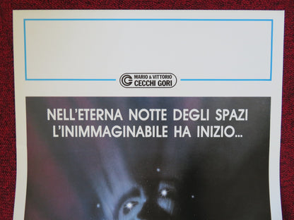 MYSTERIOSE FORME DI VITA / NIGHTFLYERS ITALIAN LOCANDINA (27.5"x13") POSTER 1988