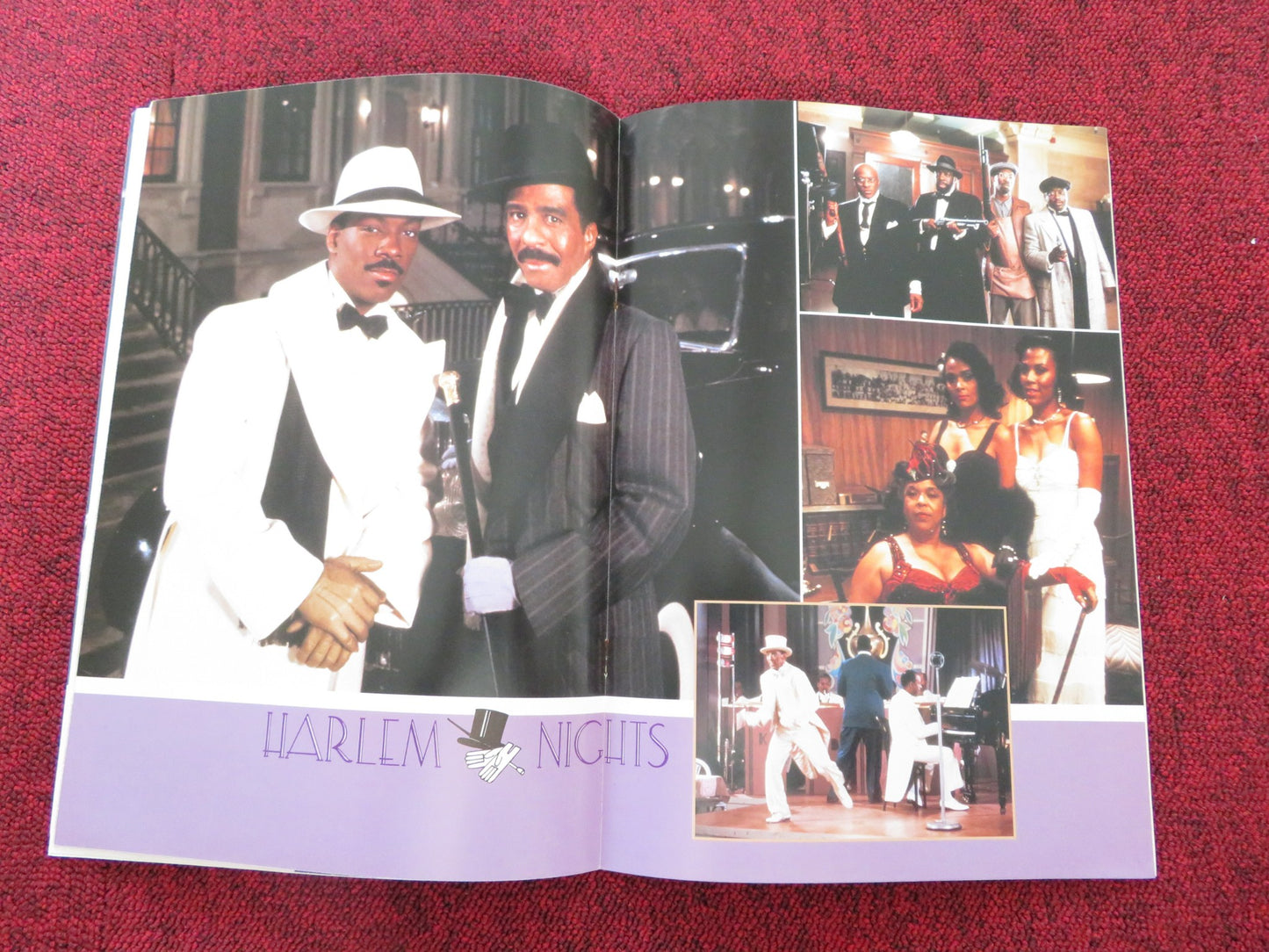 HARLEM NIGHTS  JAPANESE BROCHURE / PRESS BOOK EDDIE MURPHY RICHARD PRYOR 1989