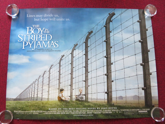 THE BOY IN THE STRIPED PYJAMAS UK QUAD (30"x 40") ROLLED POSTER 2008