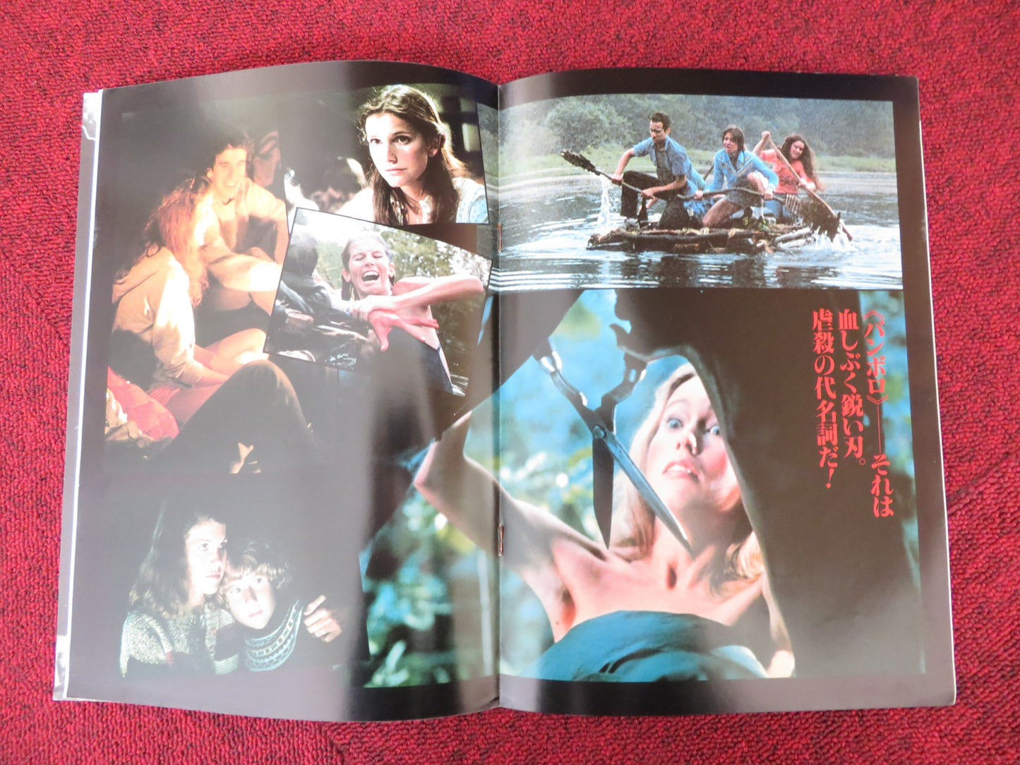 THE BURNING JAPANESE BROCHURE / PRESS BOOK BRIAN MATTHEWS LEAH AYRES 1981