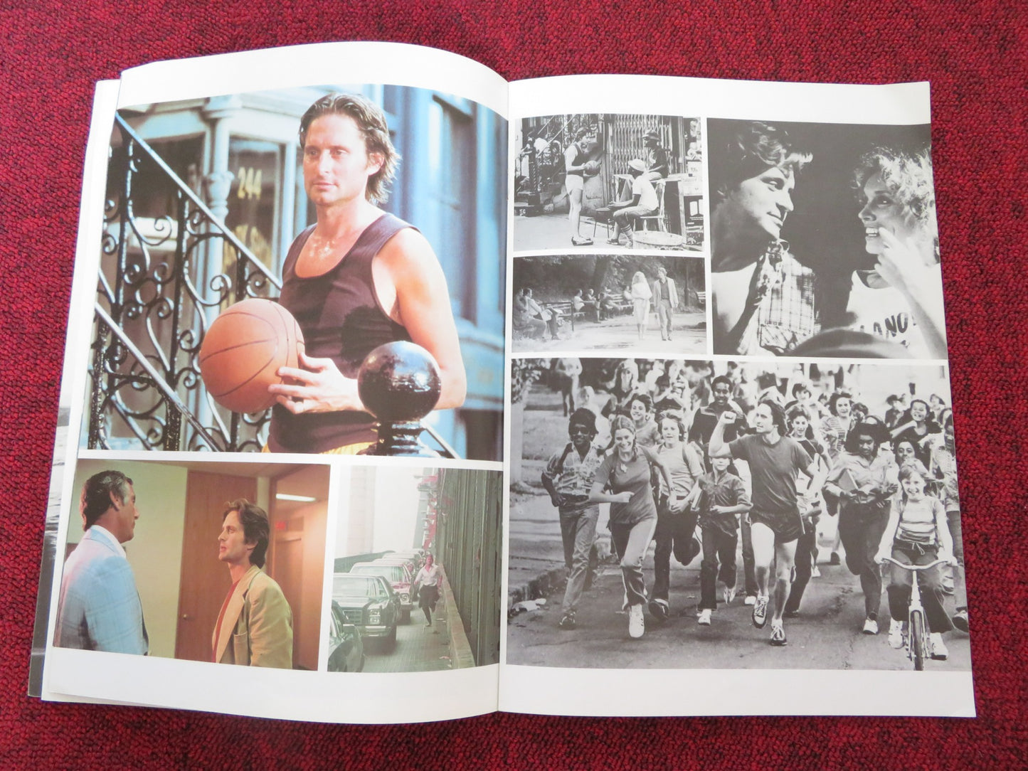 RUNNING JAPANESE BROCHURE / PRESS BOOK MICHAEL DOUGLAS SUSAN ANPACH 1979