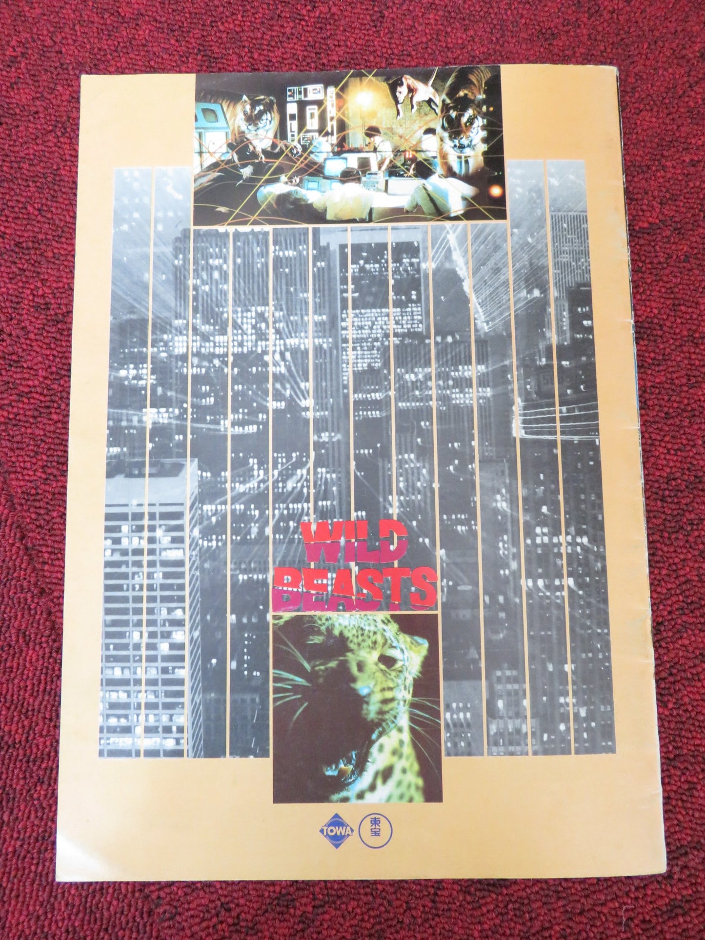 THE WILD BEASTS JAPANESE BROCHURE / PRESS BOOK LORRAINE DE SELLE ANTONIO DI LEO