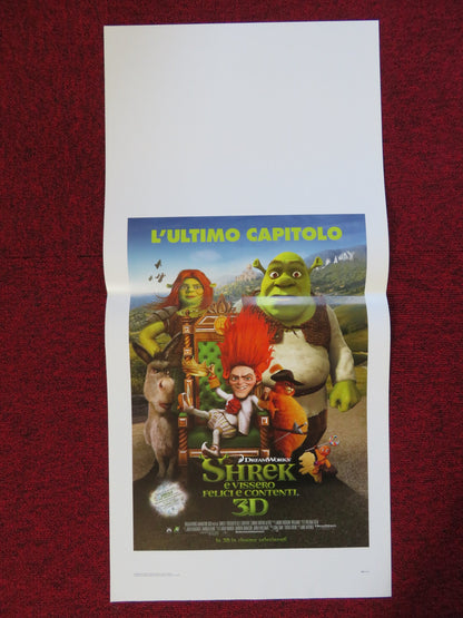 SHREK FOREVER AFTER ITALIAN LOCANDINA (27.5"x13") POSTER MIKE MYERS 2010