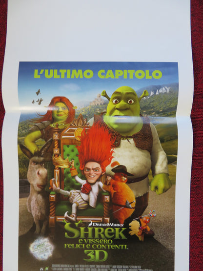 SHREK FOREVER AFTER ITALIAN LOCANDINA (27.5"x13") POSTER MIKE MYERS 2010