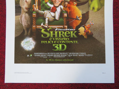 SHREK FOREVER AFTER ITALIAN LOCANDINA (27.5"x13") POSTER MIKE MYERS 2010