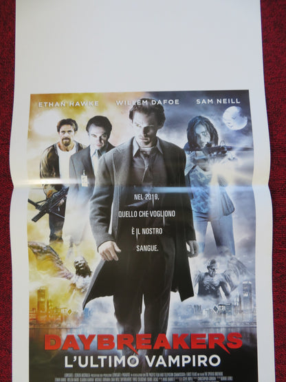 DAYBREAKERS ITALIAN LOCANDINA (27.5"x13") POSTER ETHAN HAWKE WILLEM DAFOE 2009