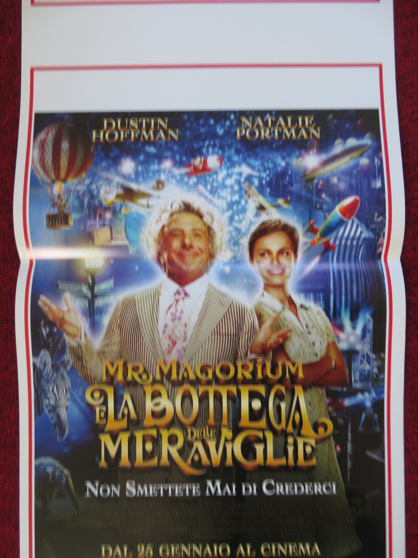 MR. MAGORIUM'S WONDER EMPORIUM ITALIAN LOCANDINA (27.5"x13") POSTER 2007