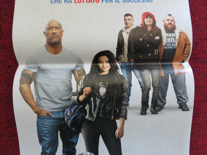 FIGHTING WITH MY FAMILY ITALIAN LOCANDINA POSTER DWAYNE JOHNSON NICK FROST 2019