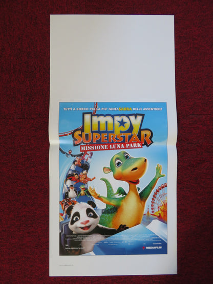 IMPY SUPERSTAR MISSIONE LUNA PARK ITALIAN LOCANDINA (27.5"x13") POSTER 2008