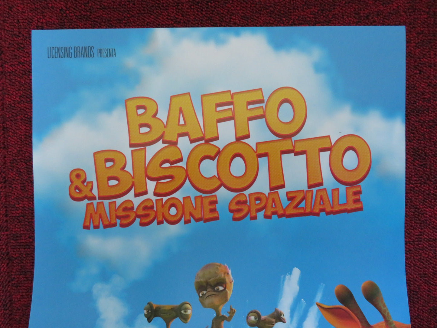 BAFFO & BISCOTTO MISSIONE SPAZIALE ITALIAN LOCANDINA POSTER  J. SALWAY 2018