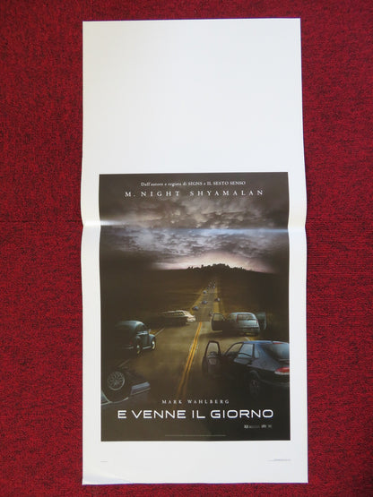 THE HAPPENING ITALIAN LOCANDINA (27.5"x13") POSTER M. NIGHT SHYAMALAN 2008