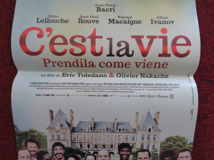 C'EST LA VIE ITALIAN LOCANDINA POSTER JEAN-PIERRE BACRI JEAN-PAUL ROUVE 2017