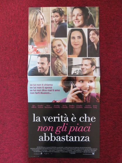 HE'S JUST NOT THAT INTO YOU ITALIAN LOCANDINA POSTER BEN AFFLECK 2009