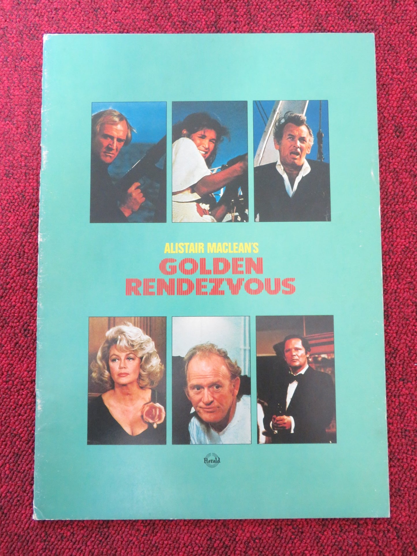 GOLDEN RENDEZVOUS JAPANESE BROCHURE / PRESS BOOK RICHARD HARRIS ANN TURKEL 1977