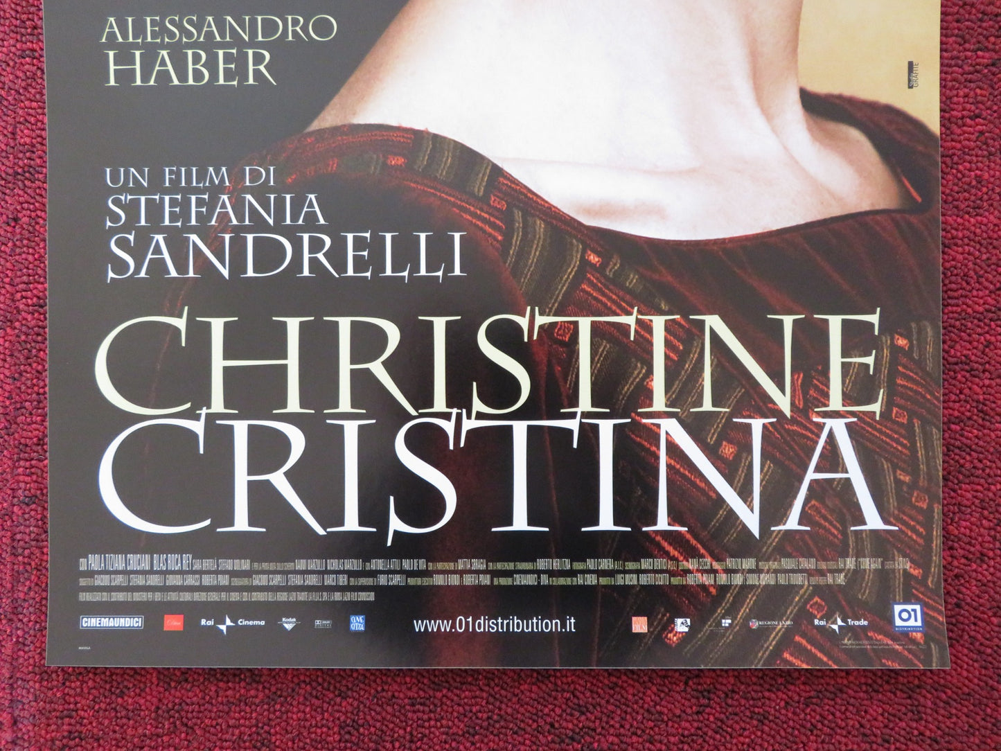 CHRISTINE CHRISTINA ITALIAN LOCANDINA POSTER AMANDA SANDRELLI ALESSIO BONI 2009