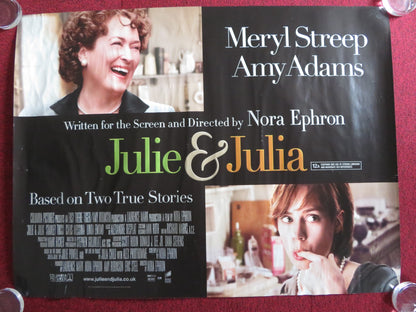 JULIE & JULIA UK QUAD (30"x 40") ROLLED POSTER MERYL STREEP AMY ADAMS 2009