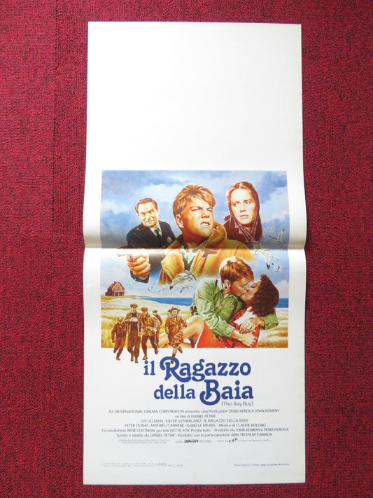 THE BAY BOY ITALIAN LOCANDINA POSTER LIV ULLMAN KIEFER SUTHERLAND 1984