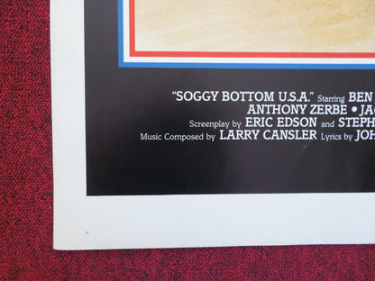 SOGGY BOTTOM U.S.A. FOLDED US ONE SHEET POSTER BEN JOHNSON ANN WEDGEWORTH 1981