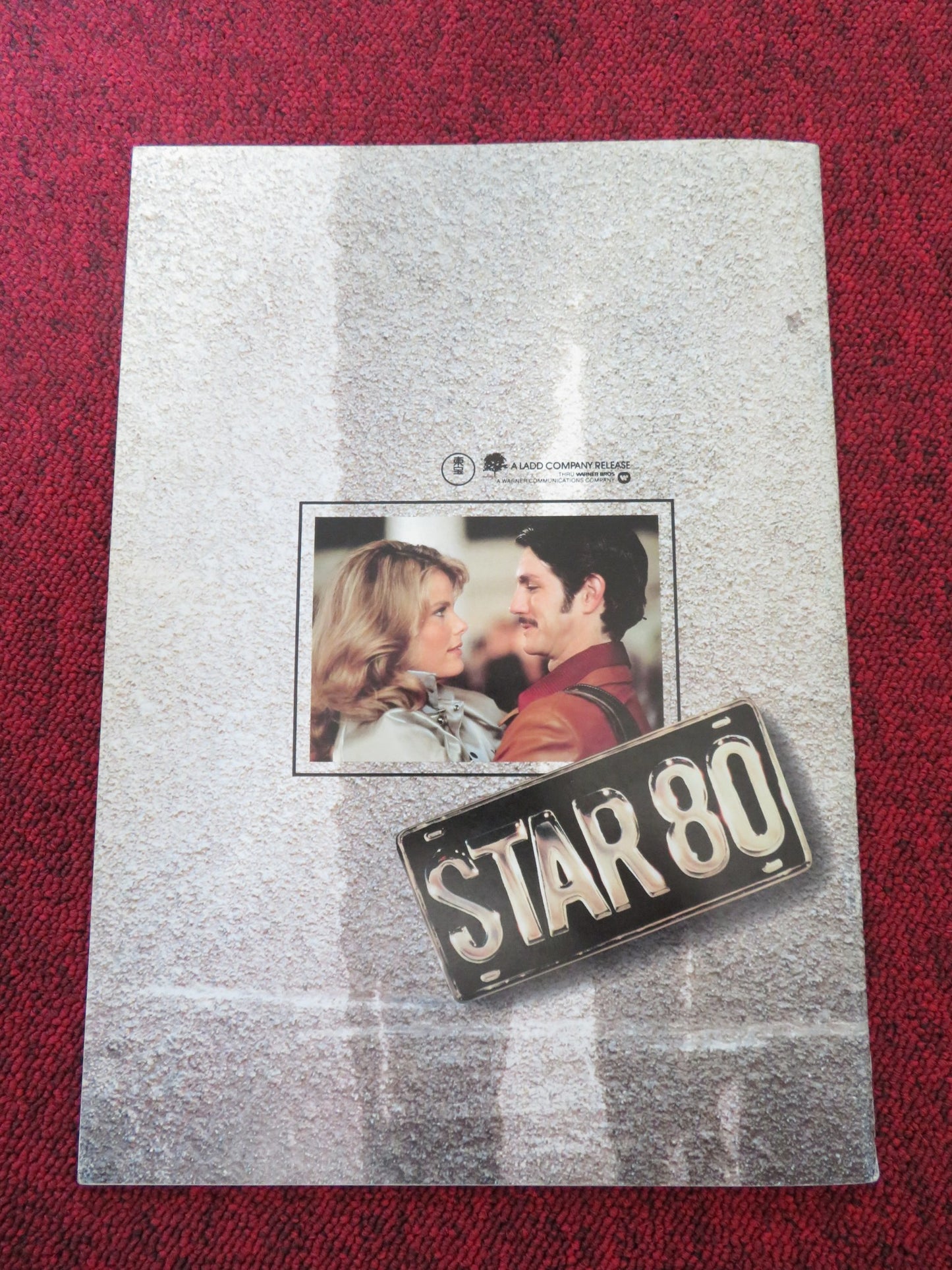 STAR 80 JAPANESE BROCHURE / PRESS BOOK MARIEL HEMINGWAY 1983