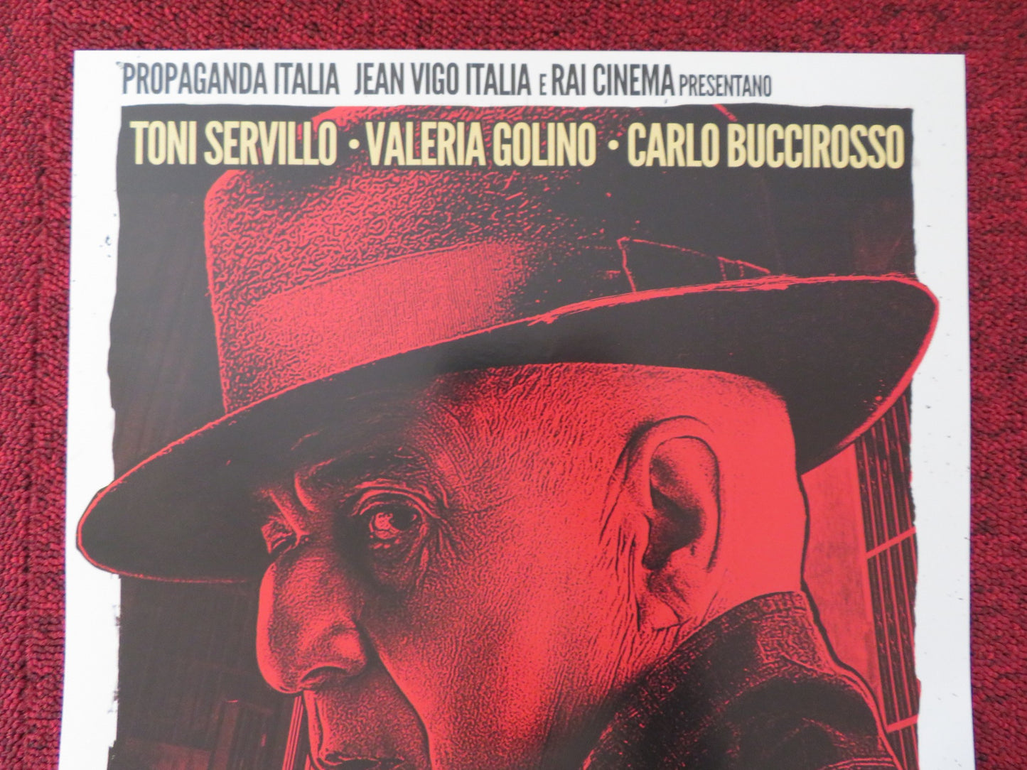 E IL NUMERO PERFETTO ITALIAN LOCANDINA POSTER TONI SERVILLO VALERIA GOLINO 2019