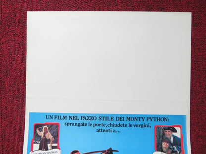 YELLOWBEARD ITALIAN LOCANDINA POSTER GRAHAM CHAPMAN PETER BOYLE 1983