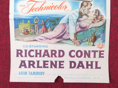 DESERT LEGION US INSERT (14"x 36") POSTER ALAN LADD RICHARD CONTE 1953