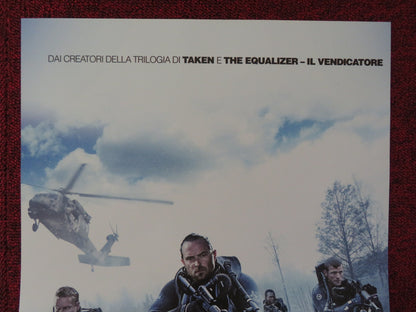 AMERICAN RENEGADES ITALIAN LOCANDINA POSTER J.K SIMMONS SULLIVAN STAPLETON 2017