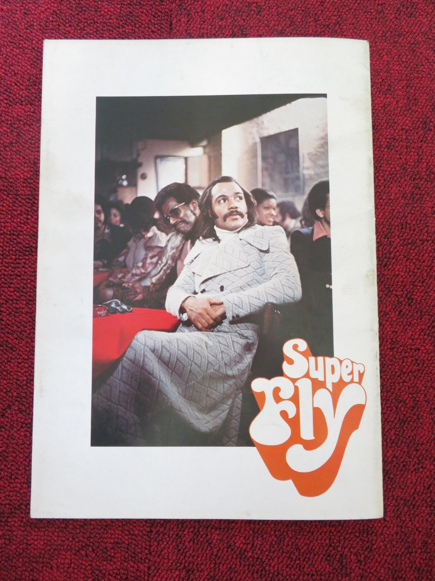 SUPER FLY JAPANESE BROCHURE / PRESS BOOK RON O'NEAL CARL LEE 1972