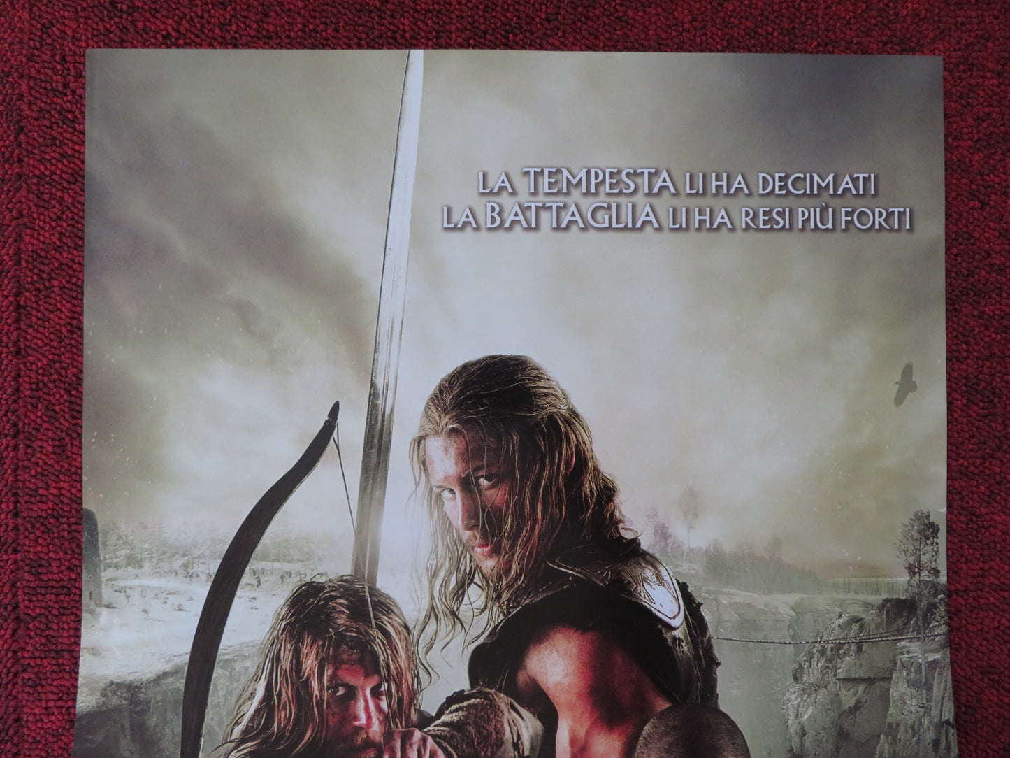 NORTHMEN A VIKING SAGA ITALIAN LOCANDINA POSTER TOM HOPPER RYAN KWANTEN 2014