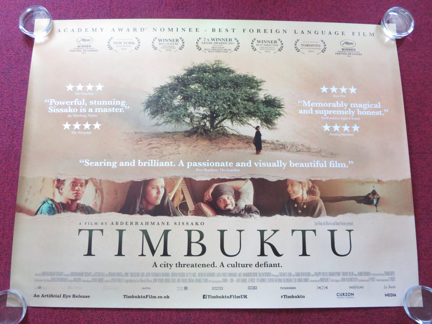 TIMBUKTU UK QUAD (30"x 40") ROLLED POSTER IBRAHIM AHMED ABEL JAFRI 2014