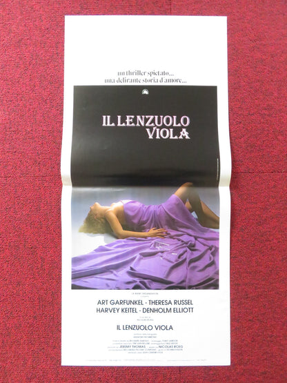 BAD TIMING: A SENSUAL OBSESSION ITALIAN LOCANDINA POSTER ART GARFUNKEL 1980