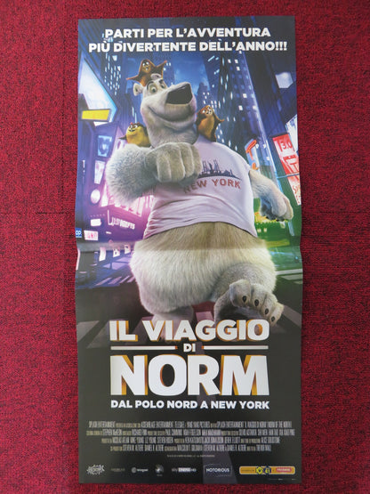 NORM OF THE NORTH ITALIAN LOCANDINA POSTER ROB SCHNEIDER HEATHER GRAHAM 2016