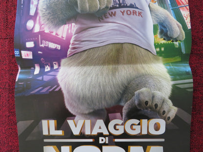 NORM OF THE NORTH ITALIAN LOCANDINA POSTER ROB SCHNEIDER HEATHER GRAHAM 2016