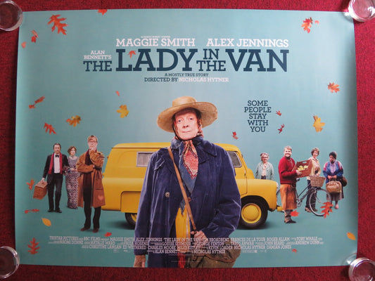 THE LADY IN THE VAN UK QUAD (30"x 40") ROLLED POSTER MAGGIE SMITH 2015